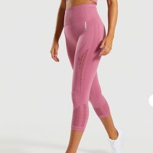 GYMSHARK | ENERGY+ SEAMLESS CROPPED LEGGINGS